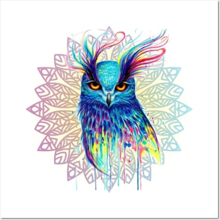 Owl Spirit Animal Posters and Art